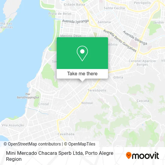 Mini Mercado Chacara Sperb Ltda map