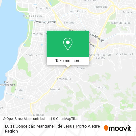 Luiza Conceição Manganelli de Jesus map