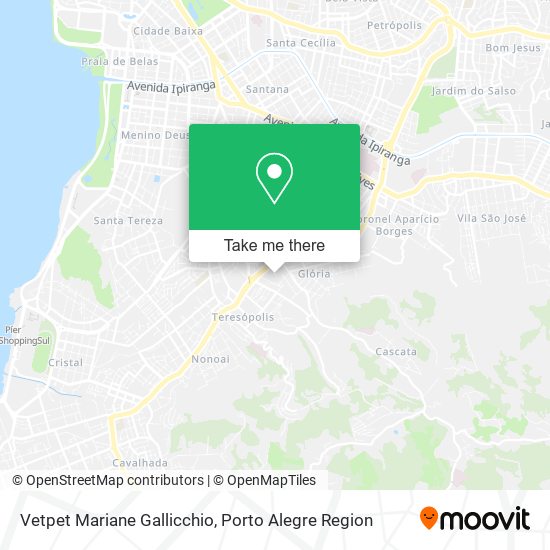 Vetpet Mariane Gallicchio map
