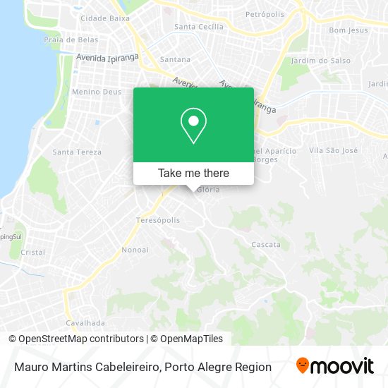 Mapa Mauro Martins Cabeleireiro