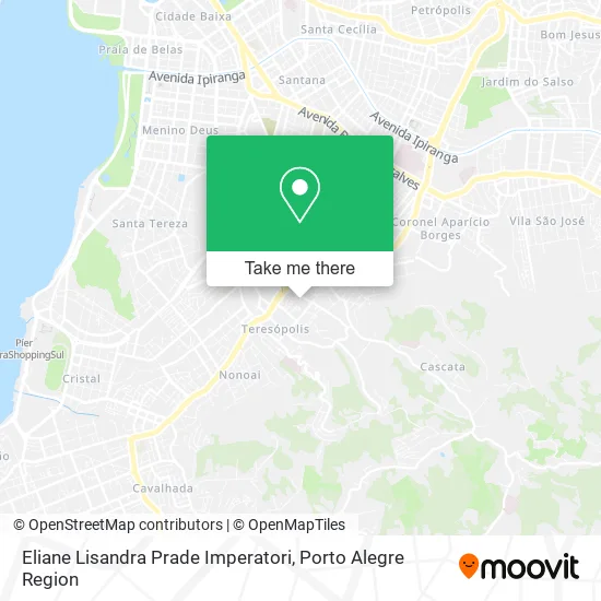 Eliane Lisandra Prade Imperatori map