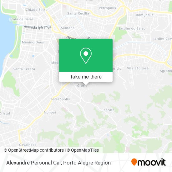 Alexandre Personal Car map