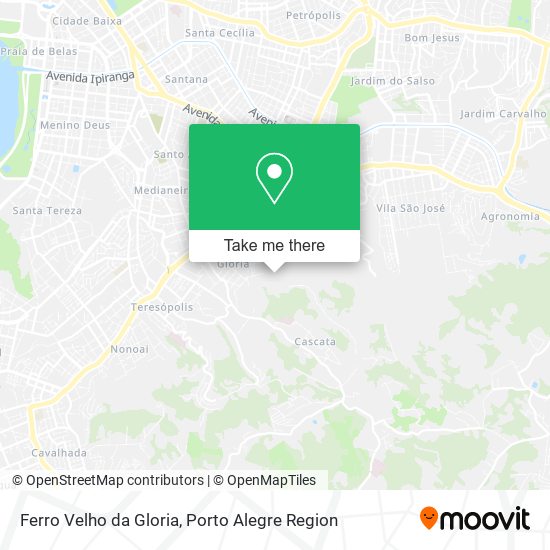 Ferro Velho da Gloria map