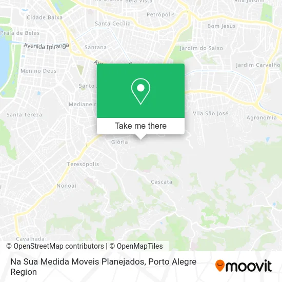Na Sua Medida Moveis Planejados map