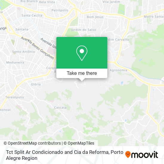 Mapa Tct Split Ar Condicionado and Cia da Reforma