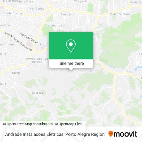 Andrade Instalacoes Eletricas map