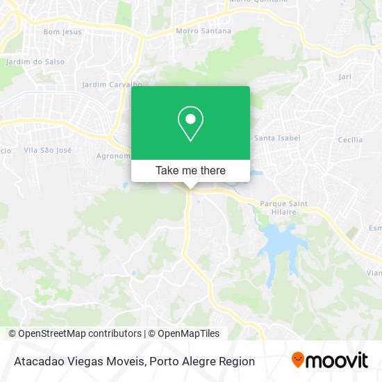 Atacadao Viegas Moveis map