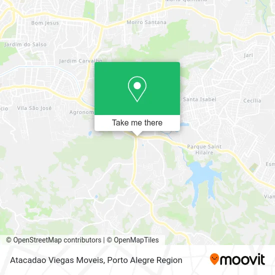 Atacadao Viegas Moveis map