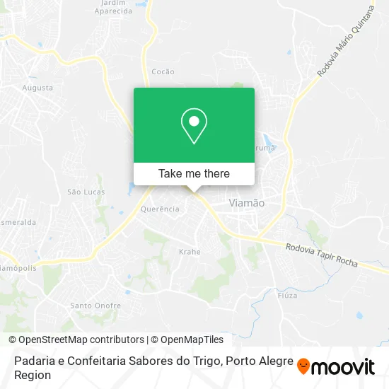Padaria e Confeitaria Sabores do Trigo map
