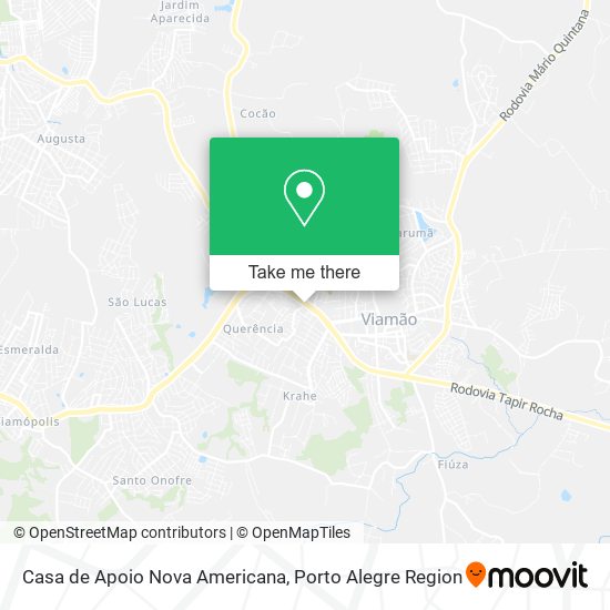 Casa de Apoio Nova Americana map