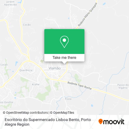 Escritório do Supermercado Lisboa Bento map