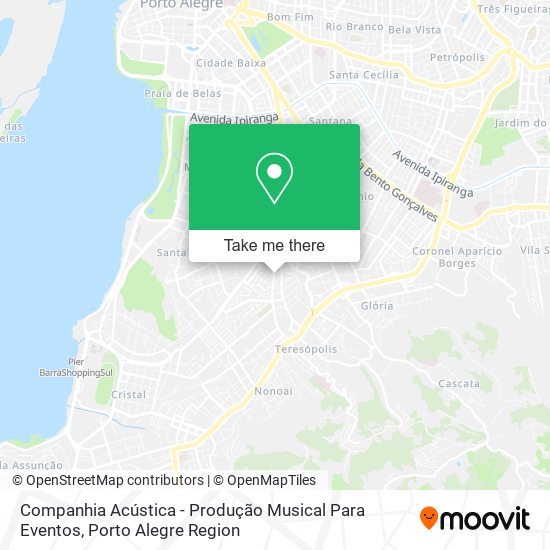 Mapa Companhia Acústica - Produção Musical Para Eventos