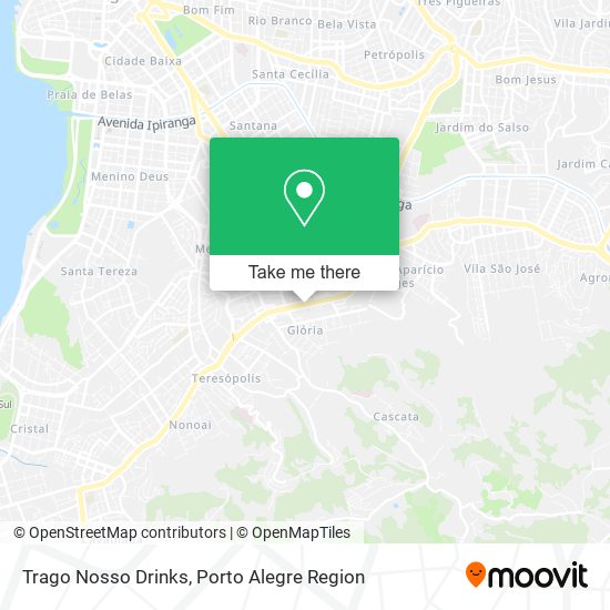 Trago Nosso Drinks map