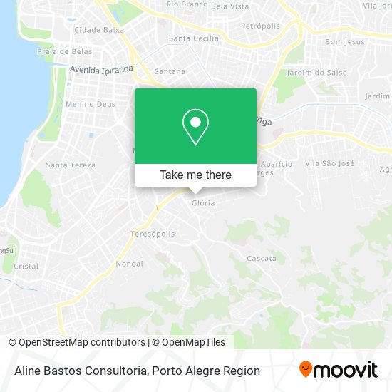 Aline Bastos Consultoria map