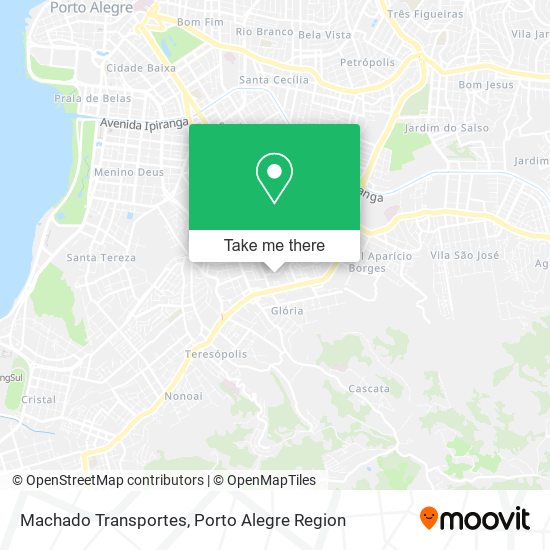 Mapa Machado Transportes