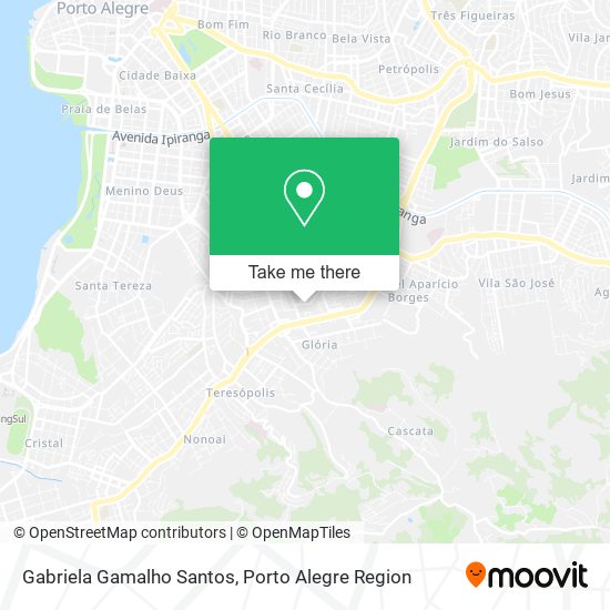 Gabriela Gamalho Santos map