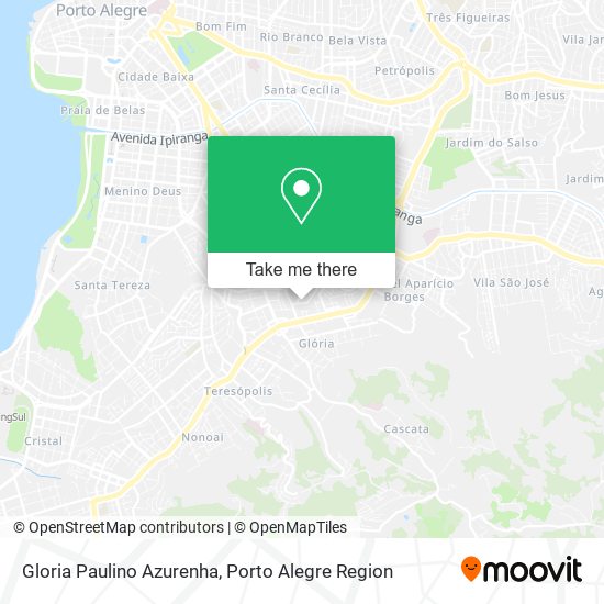 Gloria Paulino Azurenha map
