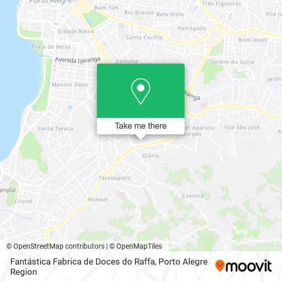 Fantástica Fabrica de Doces do Raffa map