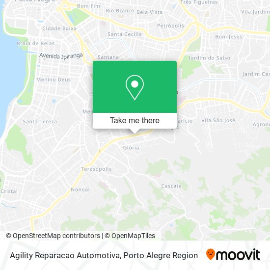 Agility Reparacao Automotiva map