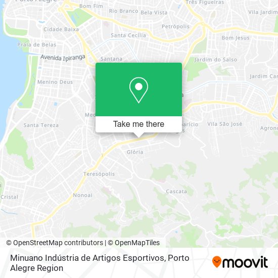 Minuano Indústria de Artigos Esportivos map