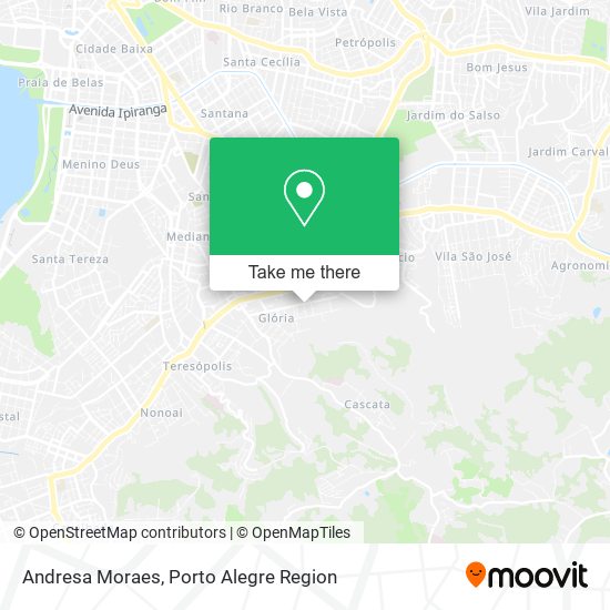 Andresa Moraes map