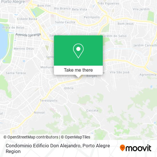 Mapa Condominio Edificio Don Alejandro