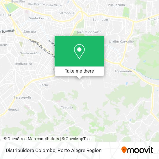 Distribuidora Colombo map