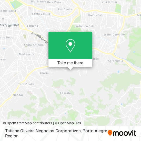 Tatiane Oliveira Negocios Corporativos map