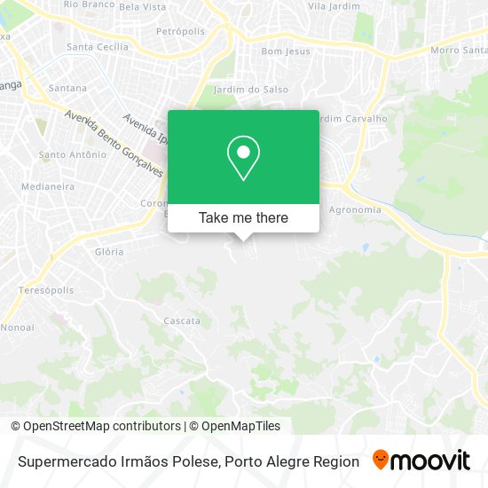 Supermercado Irmãos Polese map