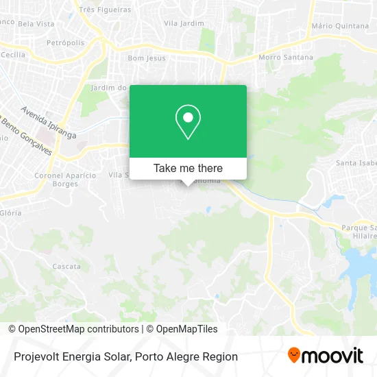 Projevolt Energia Solar map