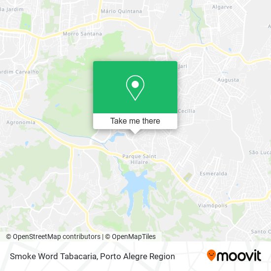 Smoke Word Tabacaria map
