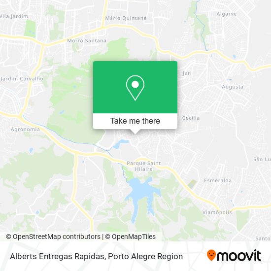 Alberts Entregas Rapidas map