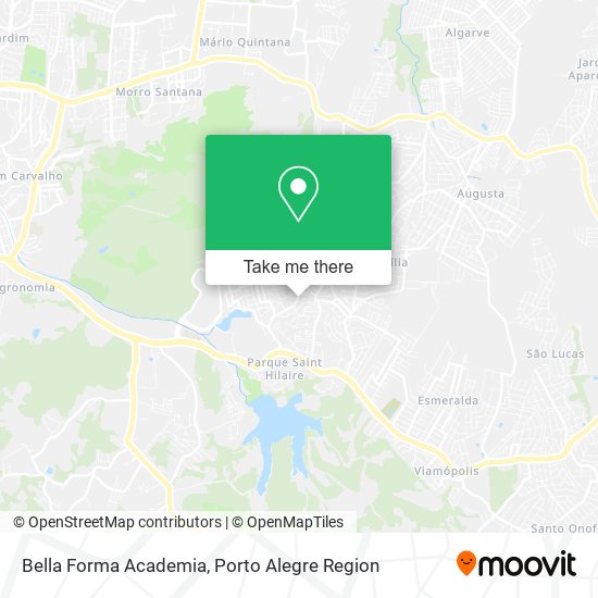 Bella Forma Academia map