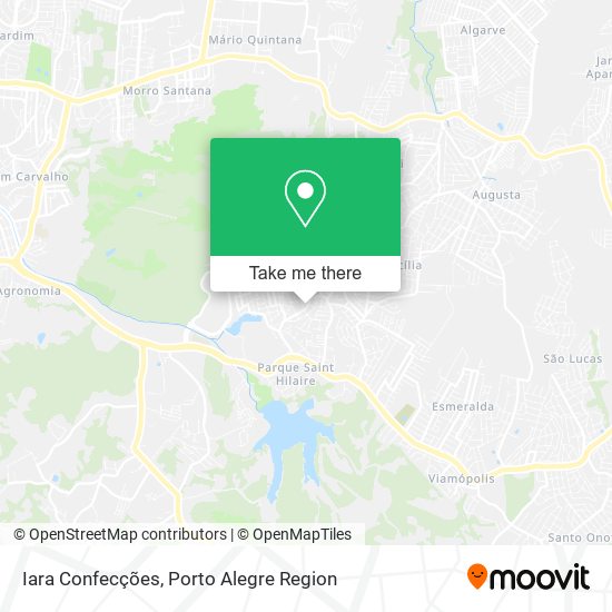 Iara Confecções map