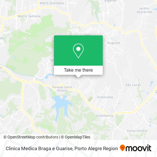 Mapa Clinica Medica Braga e Guarise