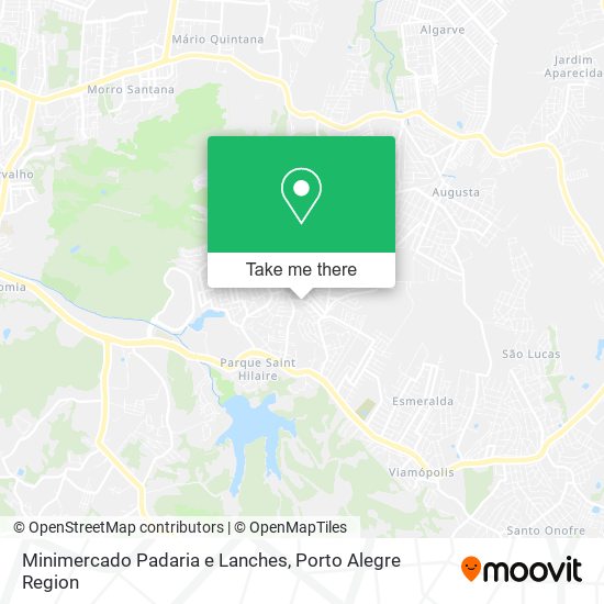 Minimercado Padaria e Lanches map