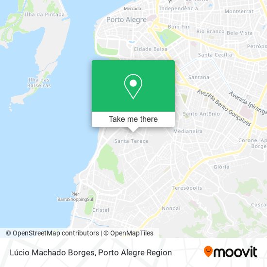 Mapa Lúcio Machado Borges