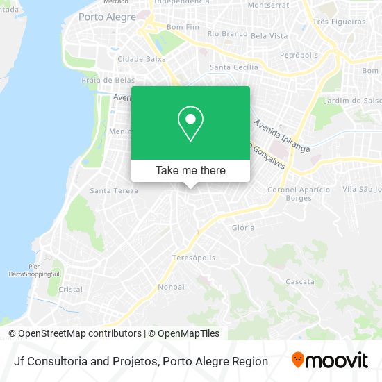 Jf Consultoria and Projetos map