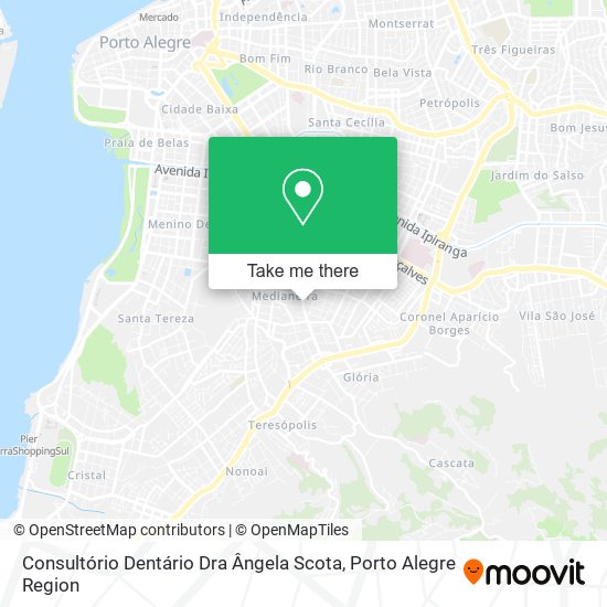 Consultório Dentário Dra Ângela Scota map