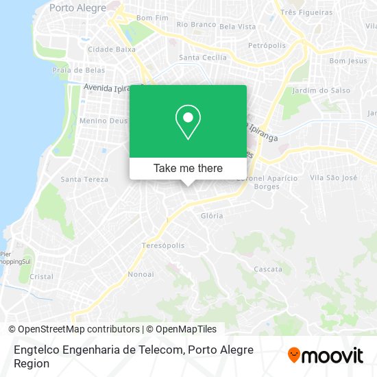 Engtelco Engenharia de Telecom map