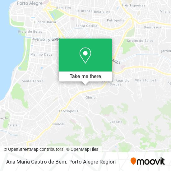 Ana Maria Castro de Bem map