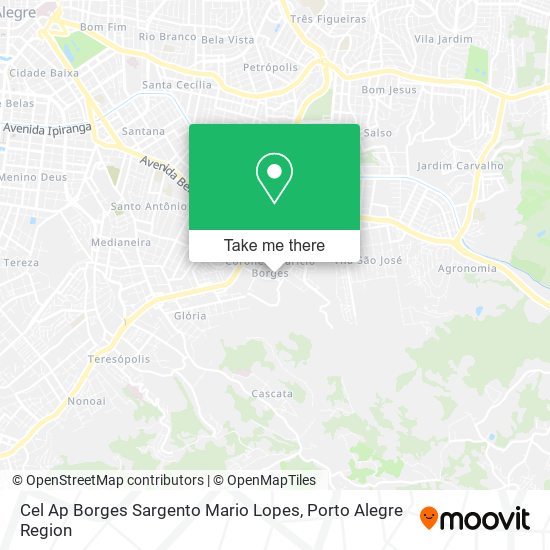 Cel Ap Borges Sargento Mario Lopes map