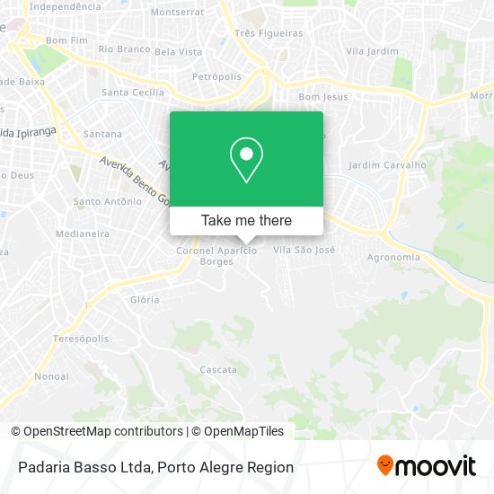 Padaria Basso Ltda map