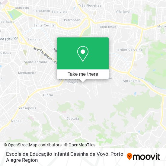 Escola de Educação Infantil Casinha da Vovó map