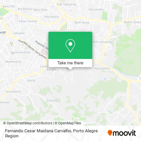 Fernando Cesar Maidana Carvalho map