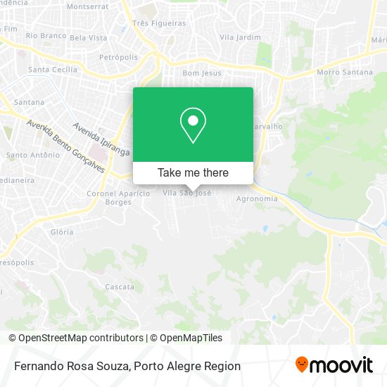 Fernando Rosa Souza map