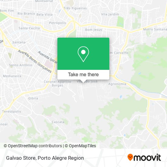 Mapa Galvao Store