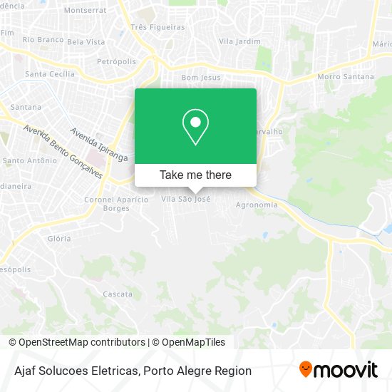 Ajaf Solucoes Eletricas map