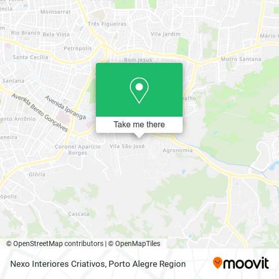 Nexo Interiores Criativos map