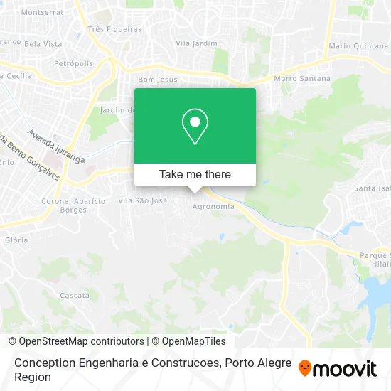 Conception Engenharia e Construcoes map